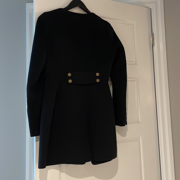 Dark navy wool coat - Picture 2 of 5